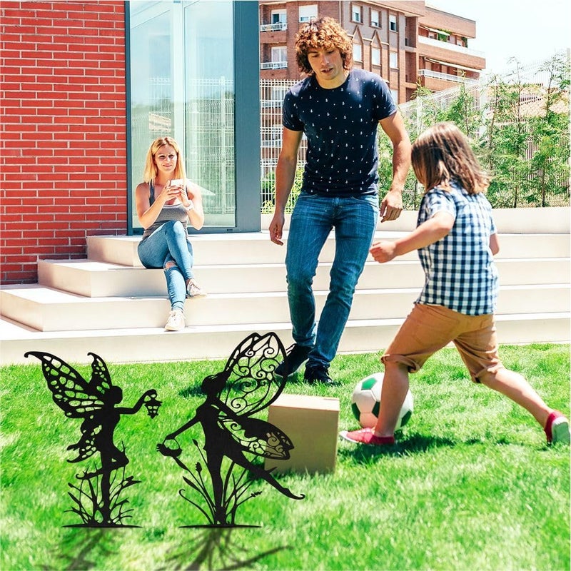 Garkup Decorative Garden Stakes, Fairy Garden Statues for Home and Garden (12) - Image 2